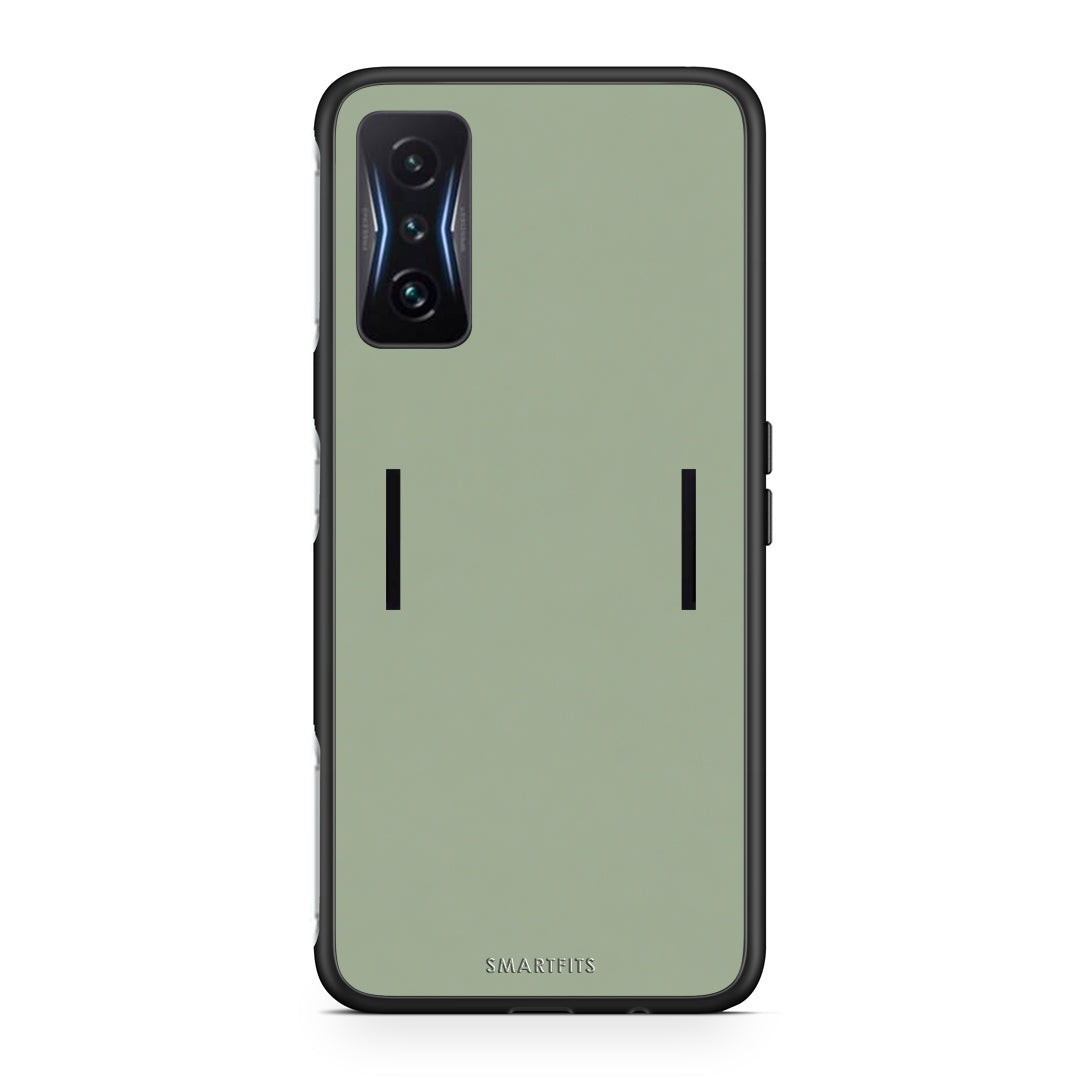Θήκη Xiaomi Poco F4 GT Sage Green από τη Smartfits με σχέδιο στο πίσω μέρος και μαύρο περίβλημα | Xiaomi Poco F4 GT Sage Green case with colorful back and black bezels
