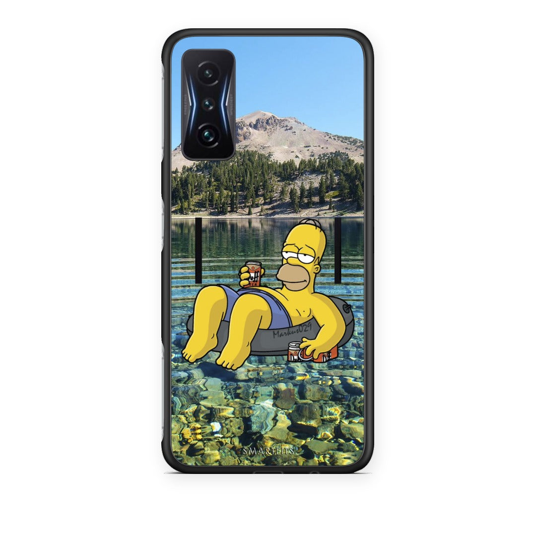 Θήκη Xiaomi Poco F4 GT Summer Happiness από τη Smartfits με σχέδιο στο πίσω μέρος και μαύρο περίβλημα | Xiaomi Poco F4 GT Summer Happiness case with colorful back and black bezels