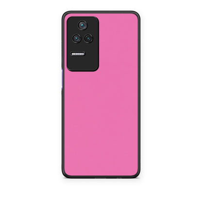 Θήκη Xiaomi Poco F4 / Redmi K40S Rose Pink από τη Smartfits με σχέδιο στο πίσω μέρος και μαύρο περίβλημα | Xiaomi Poco F4 / Redmi K40S Rose Pink case with colorful back and black bezels