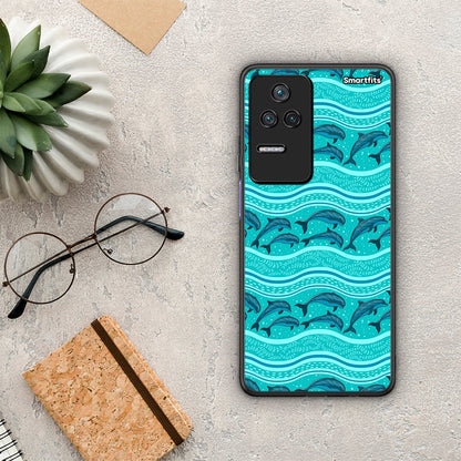 Swimming Dolphins - Xiaomi Poco F4 / Redmi K40S θήκη