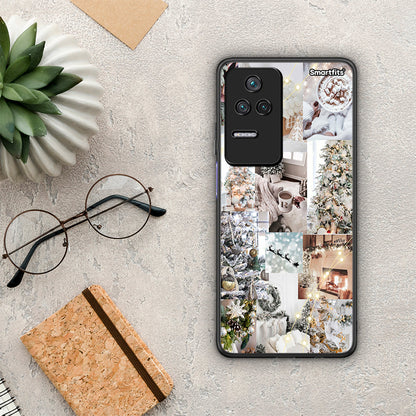 White Christmas - Xiaomi Poco F4 / Redmi K40S θήκη