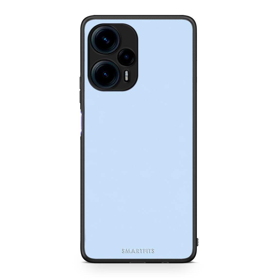 Θήκη Xiaomi Poco F5 5G Powder Blue από τη Smartfits με σχέδιο στο πίσω μέρος και μαύρο περίβλημα | Xiaomi Poco F5 5G Powder Blue case with colorful back and black bezels