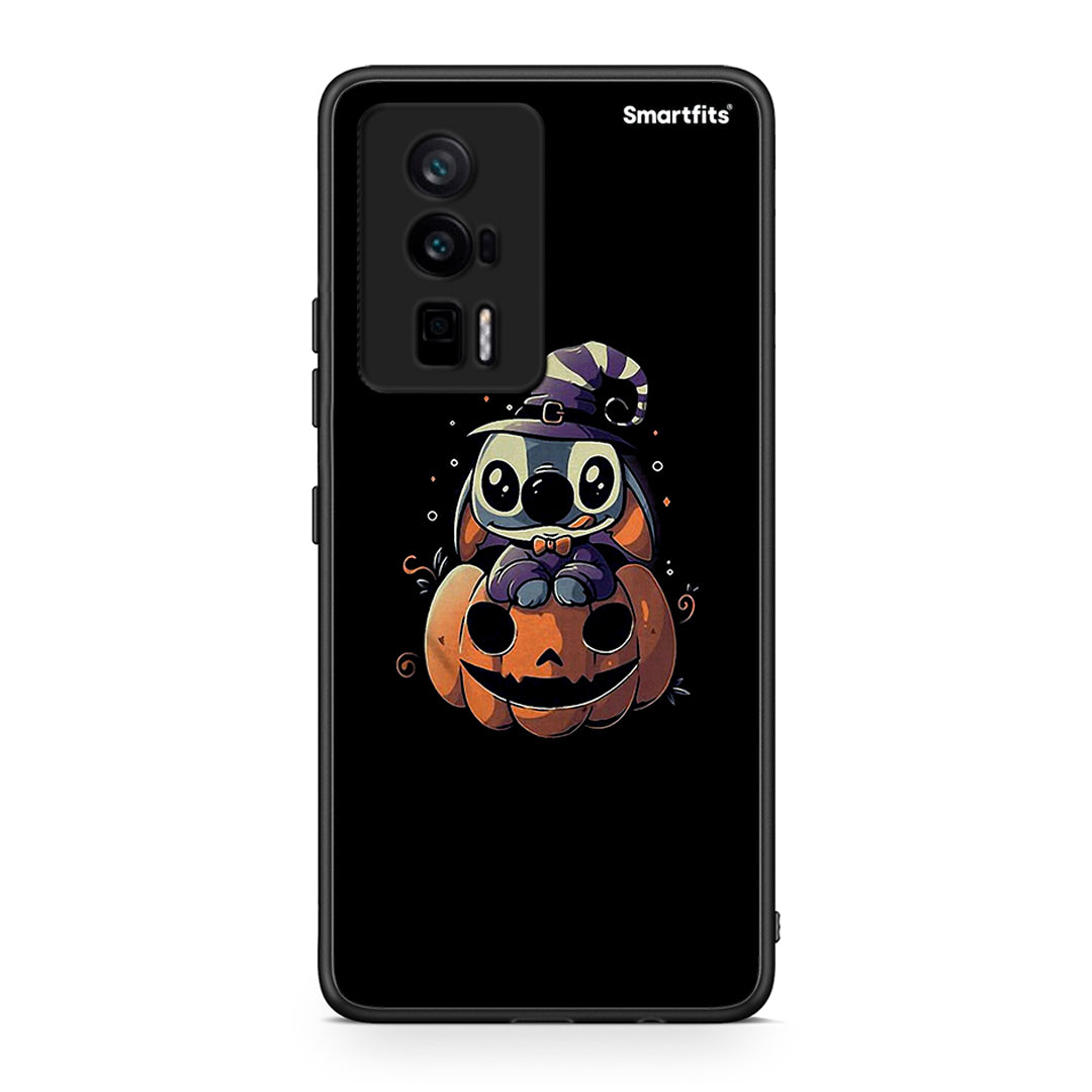 Θήκη Xiaomi Poco F5 Pro / Redmi K60 Pro Halloween Stitch από τη Smartfits με σχέδιο στο πίσω μέρος και μαύρο περίβλημα | Xiaomi Poco F5 Pro / Redmi K60 Pro Halloween Stitch Case with Colorful Back and Black Bezels