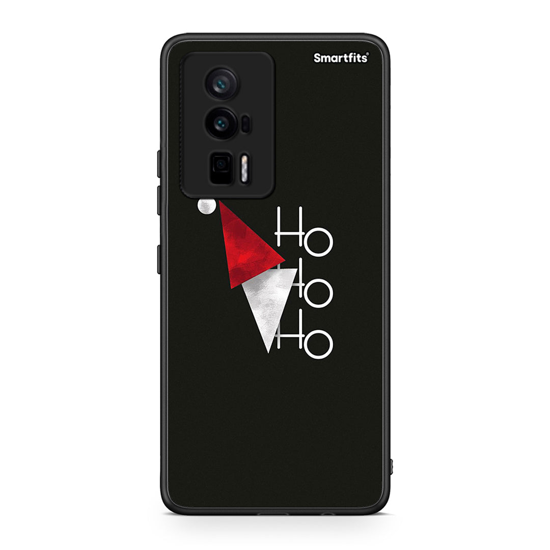 Θήκη Xiaomi Poco F5 Pro / Redmi K60 Pro Minimal Christmas από τη Smartfits με σχέδιο στο πίσω μέρος και μαύρο περίβλημα | Xiaomi Poco F5 Pro / Redmi K60 Pro Minimal Christmas Case with Colorful Back and Black Bezels