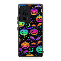 Thumbnail for Θήκη Xiaomi Poco F5 Pro / Redmi K60 Pro Neon Halloween από τη Smartfits με σχέδιο στο πίσω μέρος και μαύρο περίβλημα | Xiaomi Poco F5 Pro / Redmi K60 Pro Neon Halloween Case with Colorful Back and Black Bezels