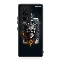 Thumbnail for Θήκη Xiaomi Poco F5 Pro / Redmi K60 Pro Skull King Ace από τη Smartfits με σχέδιο στο πίσω μέρος και μαύρο περίβλημα | Xiaomi Poco F5 Pro / Redmi K60 Pro Skull King Ace Case with Colorful Back and Black Bezels