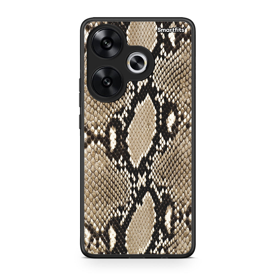 23 - Xiaomi Poco F6 Fashion Snake Animal case, cover, bumper