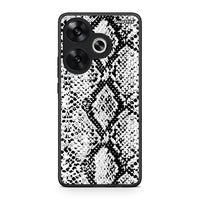 Thumbnail for 24 - Xiaomi Poco F6 White Snake Animal case, cover, bumper