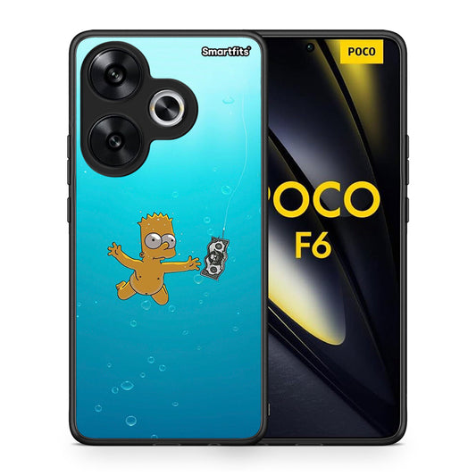 Θήκη Xiaomi Poco F6 Chasing Money από τη Smartfits με σχέδιο στο πίσω μέρος και μαύρο περίβλημα | Xiaomi Poco F6 Chasing Money case with colorful back and black bezels