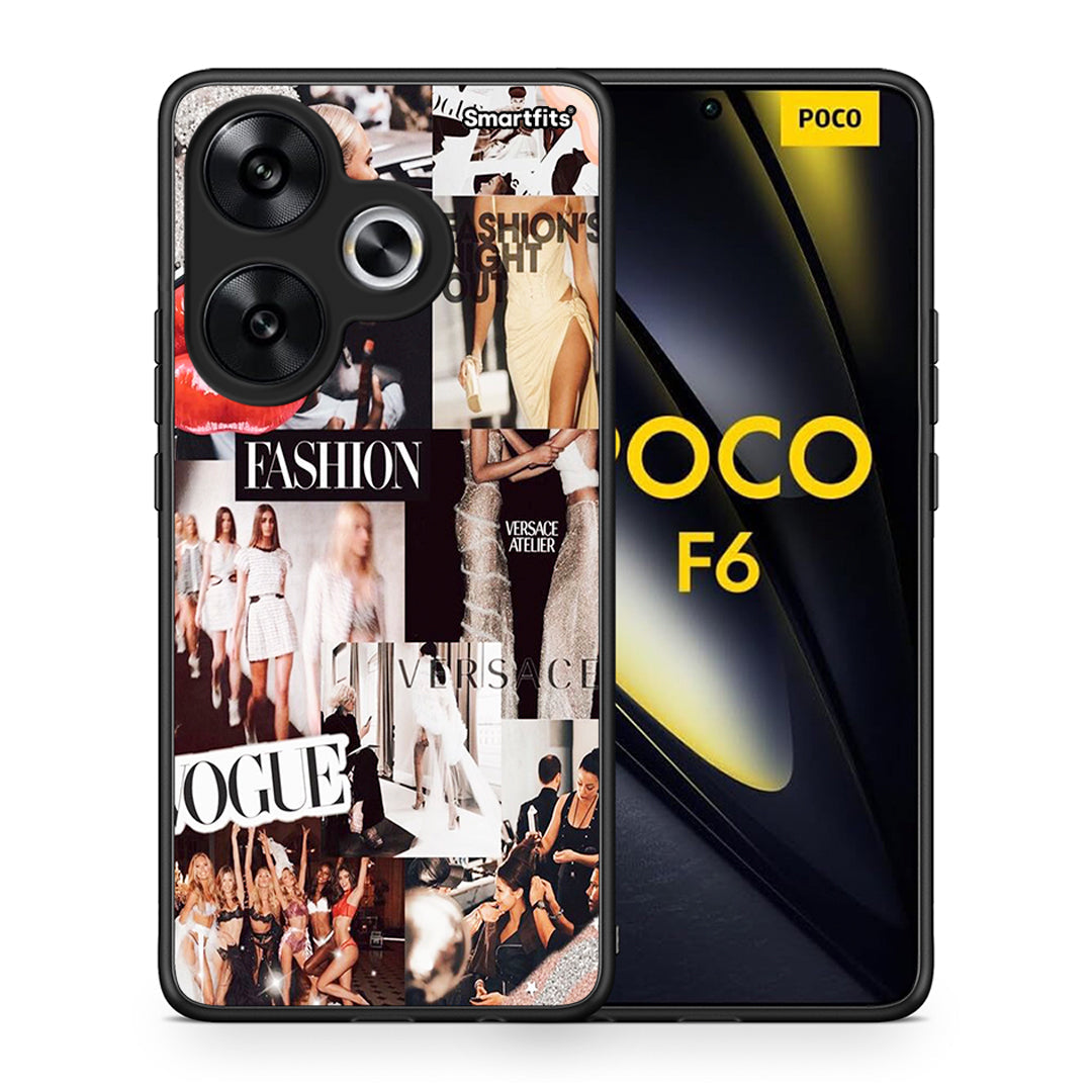 Collage Fashion - Xiaomi Poco F6 θήκη