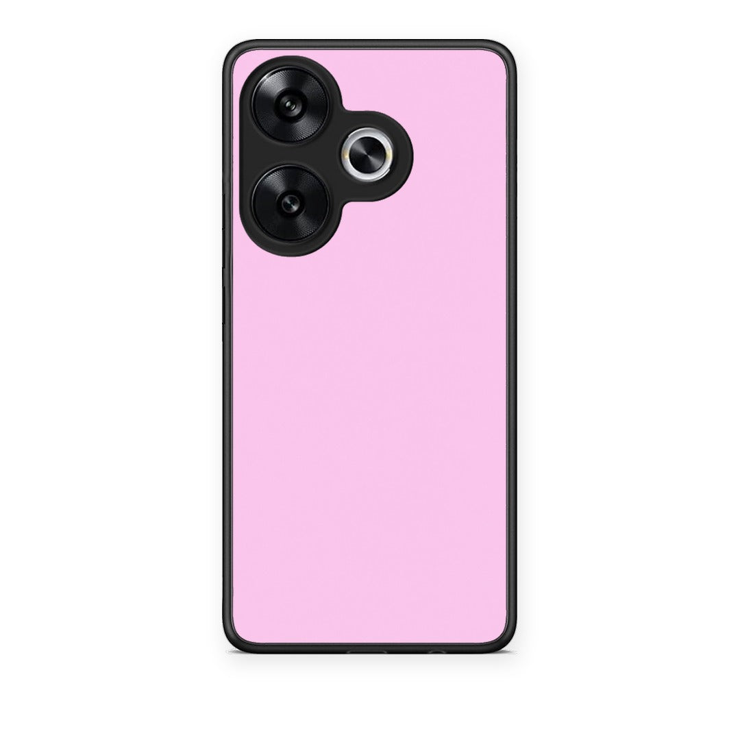 Θήκη Xiaomi Poco F6 Cotton Candy Pink από τη Smartfits με σχέδιο στο πίσω μέρος και μαύρο περίβλημα | Xiaomi Poco F6 Cotton Candy Pink case with colorful back and black bezels