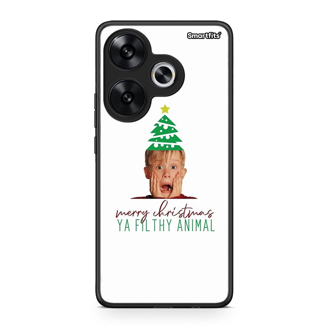 Xiaomi Poco F6 Filthy Animal θήκη από τη Smartfits με σχέδιο στο πίσω μέρος και μαύρο περίβλημα | Smartphone case with colorful back and black bezels by Smartfits