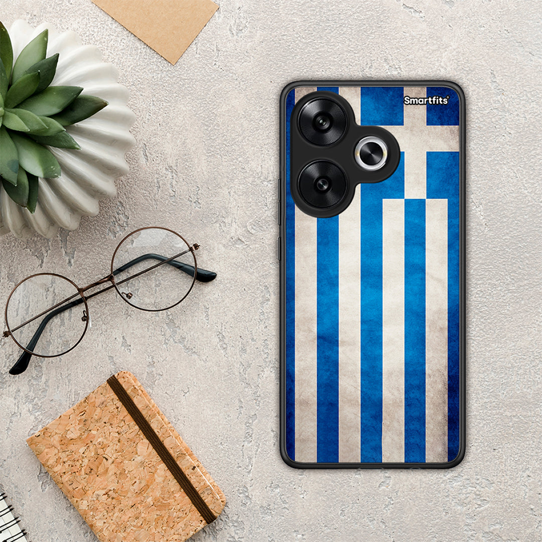 Flag Greek - Xiaomi Poco F6 θήκη