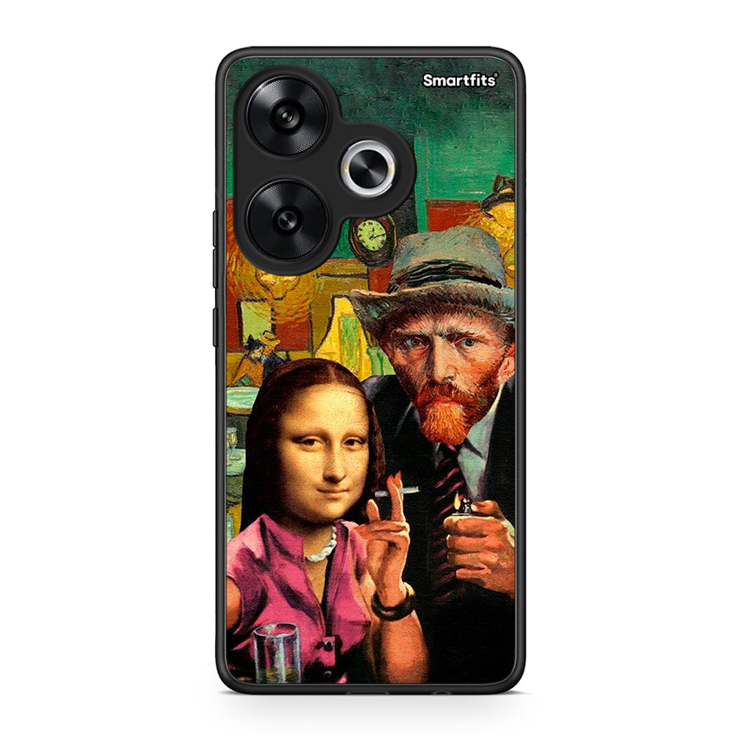 Xiaomi Poco F6 Funny Art θήκη από τη Smartfits με σχέδιο στο πίσω μέρος και μαύρο περίβλημα | Smartphone case with colorful back and black bezels by Smartfits