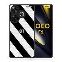 Thumbnail for Θήκη Xiaomi Poco F6 Get Off από τη Smartfits με σχέδιο στο πίσω μέρος και μαύρο περίβλημα | Xiaomi Poco F6 Get Off case with colorful back and black bezels