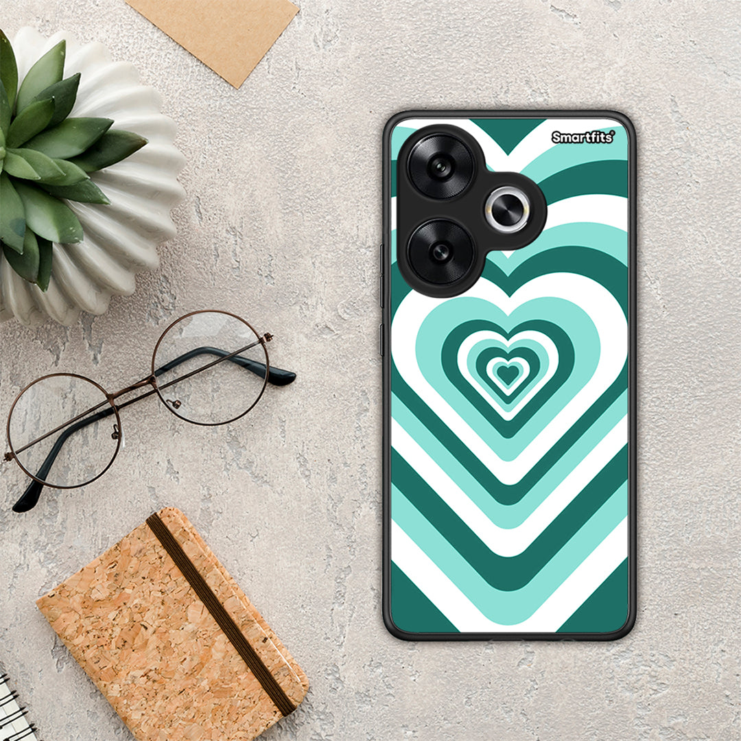 Green Hearts - Xiaomi Poco F6 θήκη