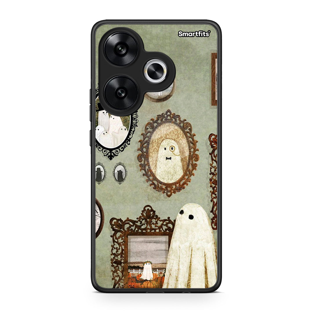 Xiaomi Poco F6 Halloween Ghost Season Θήκη από τη Smartfits με σχέδιο στο πίσω μέρος και μαύρο περίβλημα | Smartphone case with colorful back and black bezels by Smartfits