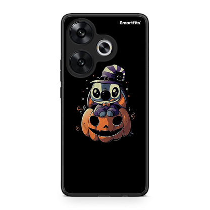 Xiaomi Poco F6 Halloween Stitch θήκη από τη Smartfits με σχέδιο στο πίσω μέρος και μαύρο περίβλημα | Smartphone case with colorful back and black bezels by Smartfits