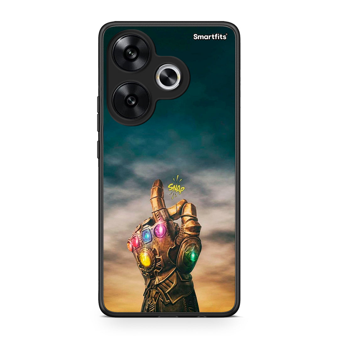 Xiaomi Poco F6 Infinity Snap θήκη από τη Smartfits με σχέδιο στο πίσω μέρος και μαύρο περίβλημα | Smartphone case with colorful back and black bezels by Smartfits