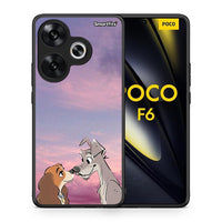 Thumbnail for Θήκη Xiaomi Poco F6 Lady And Tramp από τη Smartfits με σχέδιο στο πίσω μέρος και μαύρο περίβλημα | Xiaomi Poco F6 Lady And Tramp case with colorful back and black bezels