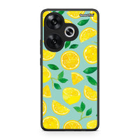 Thumbnail for Xiaomi Poco F6 Lemons θήκη από τη Smartfits με σχέδιο στο πίσω μέρος και μαύρο περίβλημα | Smartphone case with colorful back and black bezels by Smartfits