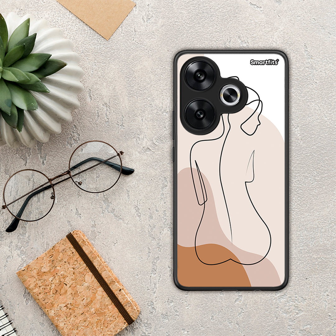 LineArt Woman - Xiaomi Poco F6 θήκη