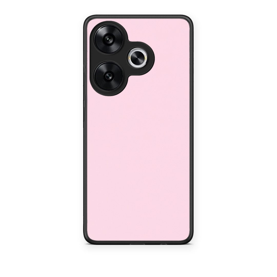 Θήκη Xiaomi Poco F6 Pale Pink από τη Smartfits με σχέδιο στο πίσω μέρος και μαύρο περίβλημα | Xiaomi Poco F6 Pale Pink case with colorful back and black bezels
