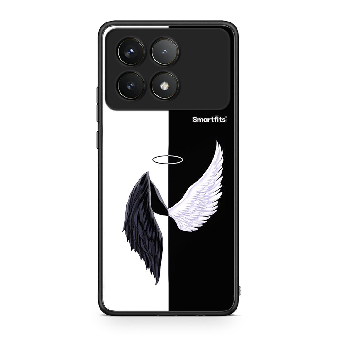 Xiaomi Poco F6 Pro 5G Angels Demons θήκη από τη Smartfits με σχέδιο στο πίσω μέρος και μαύρο περίβλημα | Smartphone case with colorful back and black bezels by Smartfits