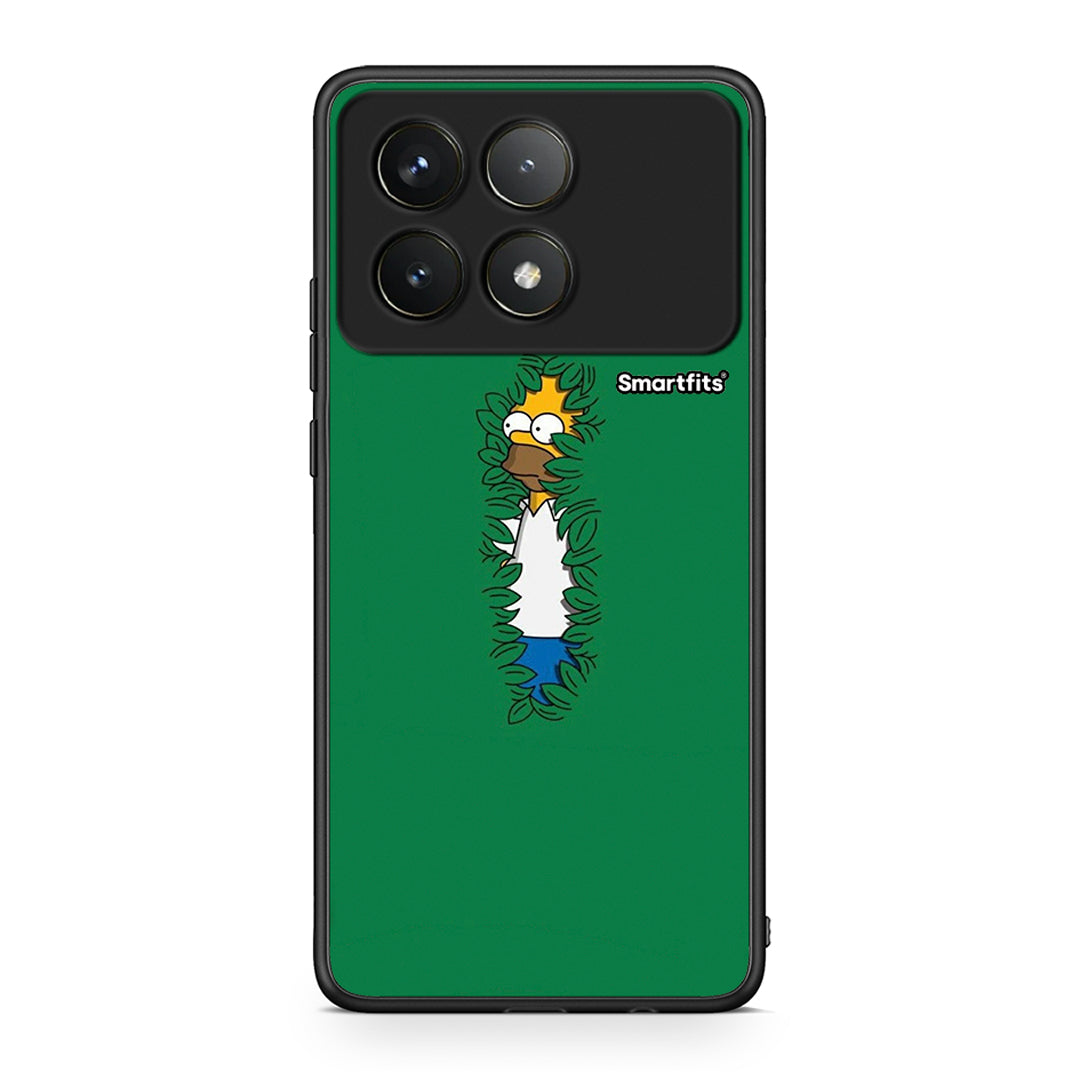 Xiaomi Poco F6 Pro 5G Bush Man Θήκη Αγίου Βαλεντίνου από τη Smartfits με σχέδιο στο πίσω μέρος και μαύρο περίβλημα | Smartphone case with colorful back and black bezels by Smartfits