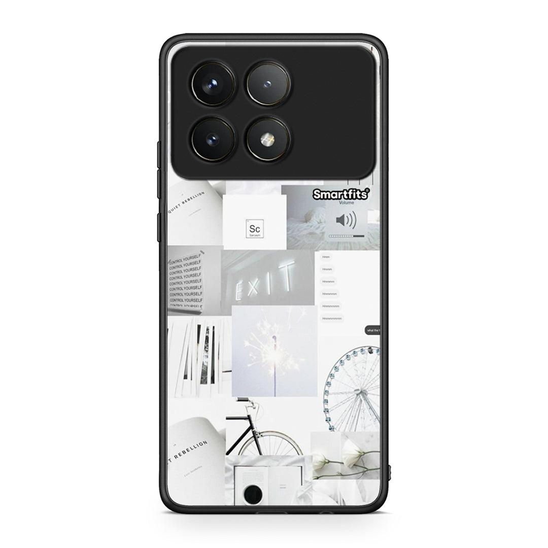 Xiaomi Poco F6 Pro 5G Collage Make Me Wonder Θήκη Αγίου Βαλεντίνου από τη Smartfits με σχέδιο στο πίσω μέρος και μαύρο περίβλημα | Smartphone case with colorful back and black bezels by Smartfits