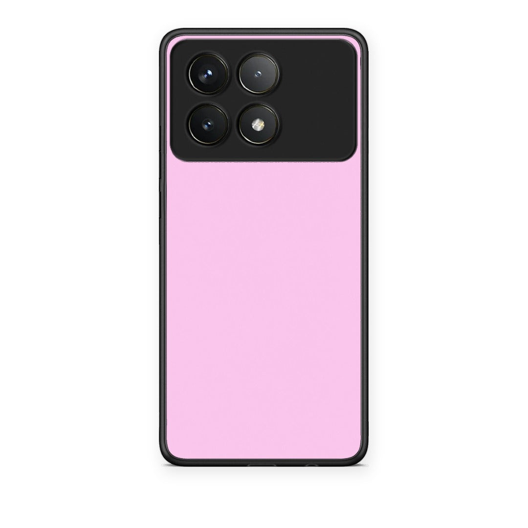 Θήκη Xiaomi Poco F6 Pro 5G Cotton Candy Pink από τη Smartfits με σχέδιο στο πίσω μέρος και μαύρο περίβλημα | Xiaomi Poco F6 Pro 5G Cotton Candy Pink case with colorful back and black bezels