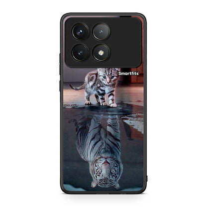 4 - Xiaomi Poco F6 Pro 5G Tiger Cute case, cover, bumper