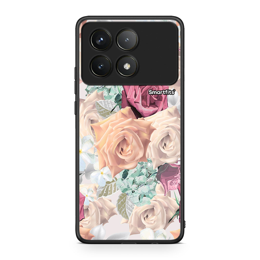 99 - Xiaomi Poco F6 Pro 5G Bouquet Floral case, cover, bumper