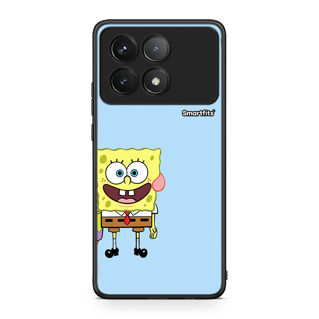Xiaomi Poco F6 Pro 5G Friends Bob θήκη από τη Smartfits με σχέδιο στο πίσω μέρος και μαύρο περίβλημα | Smartphone case with colorful back and black bezels by Smartfits