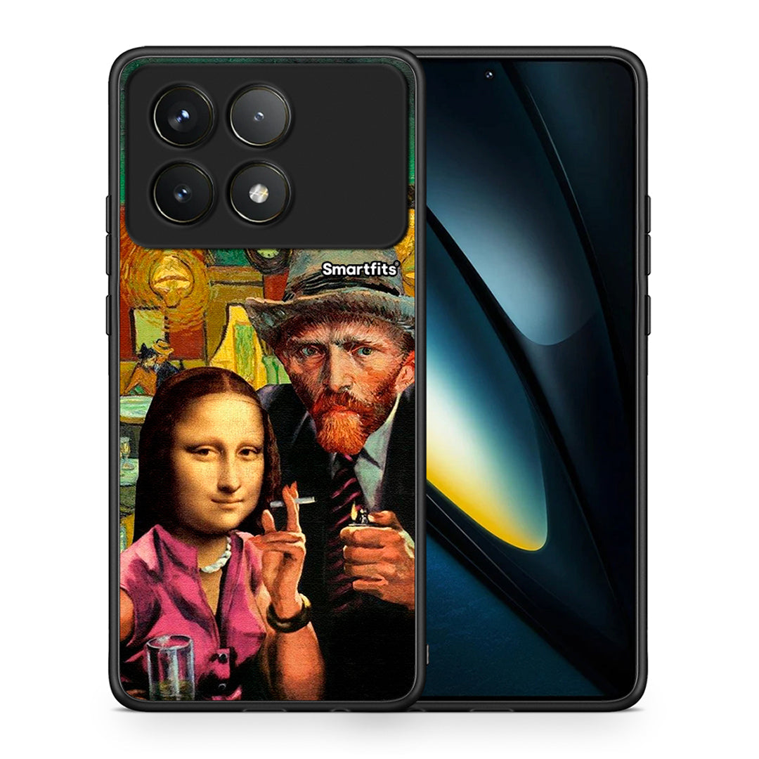 Θήκη Xiaomi Poco F6 Pro 5G Funny Art από τη Smartfits με σχέδιο στο πίσω μέρος και μαύρο περίβλημα | Xiaomi Poco F6 Pro 5G Funny Art case with colorful back and black bezels