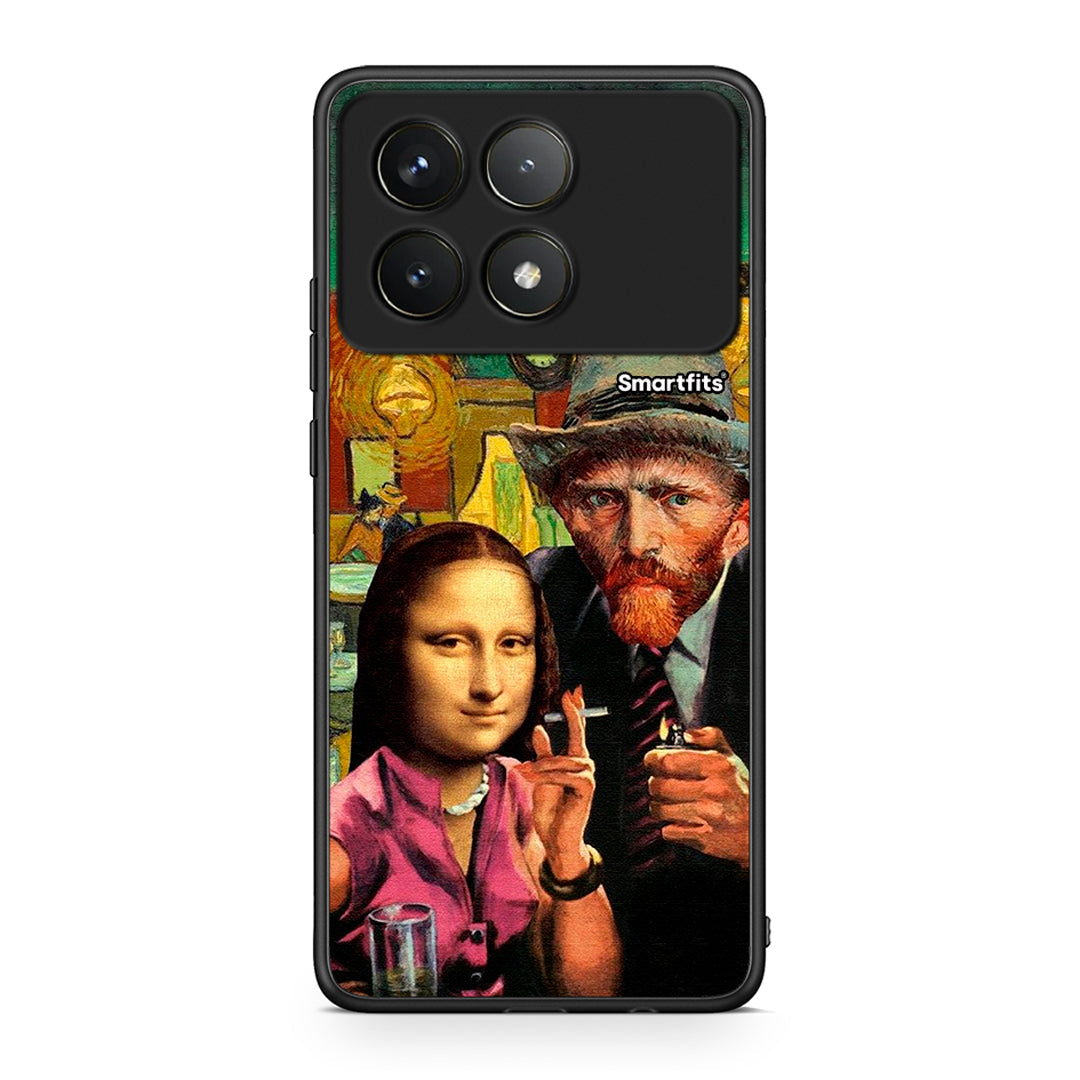 Xiaomi Poco F6 Pro 5G Funny Art θήκη από τη Smartfits με σχέδιο στο πίσω μέρος και μαύρο περίβλημα | Smartphone case with colorful back and black bezels by Smartfits