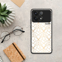 Thumbnail for Geometric Luxury White - Xiaomi Poco F6 Pro 5G θήκη