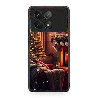 Thumbnail for Xiaomi Poco F6 Pro 5G Home For Christmas θήκη από τη Smartfits με σχέδιο στο πίσω μέρος και μαύρο περίβλημα | Smartphone case with colorful back and black bezels by Smartfits