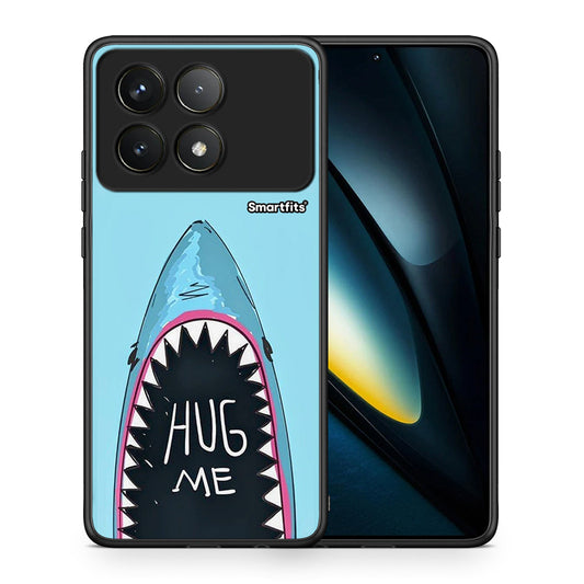Θήκη Xiaomi Poco F6 Pro 5G Hug Me από τη Smartfits με σχέδιο στο πίσω μέρος και μαύρο περίβλημα | Xiaomi Poco F6 Pro 5G Hug Me case with colorful back and black bezels