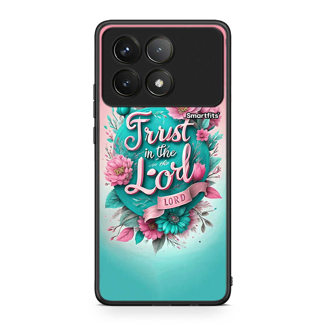 Xiaomi Poco F6 Pro 5G Lord Trust θήκη από τη Smartfits με σχέδιο στο πίσω μέρος και μαύρο περίβλημα | Smartphone case with colorful back and black bezels by Smartfits