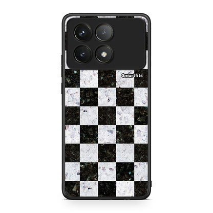 4 - Xiaomi Poco F6 Pro 5G Square Geometric Marble case, cover, bumper