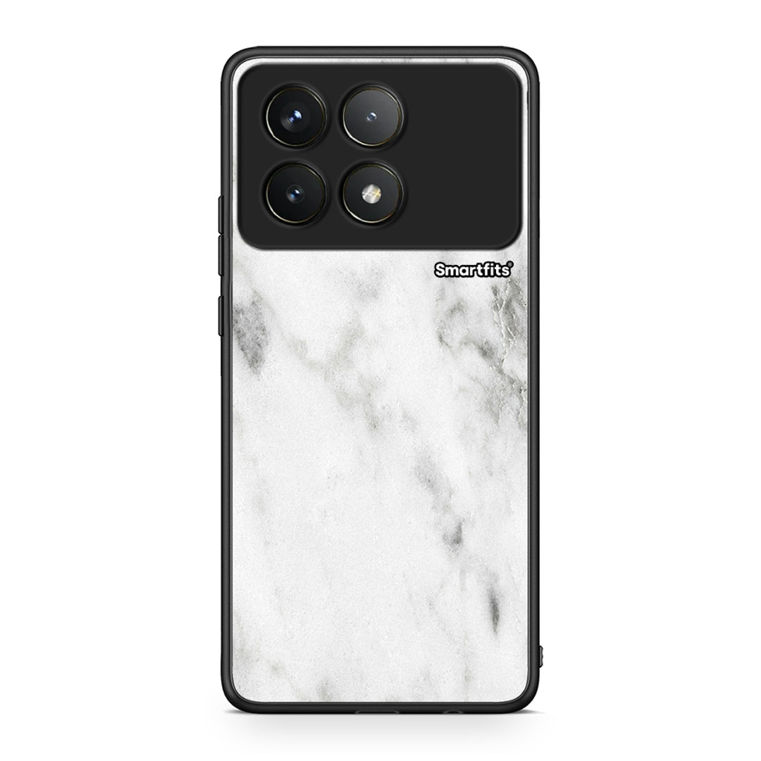 2 - Xiaomi Poco F6 Pro 5G White marble case, cover, bumper