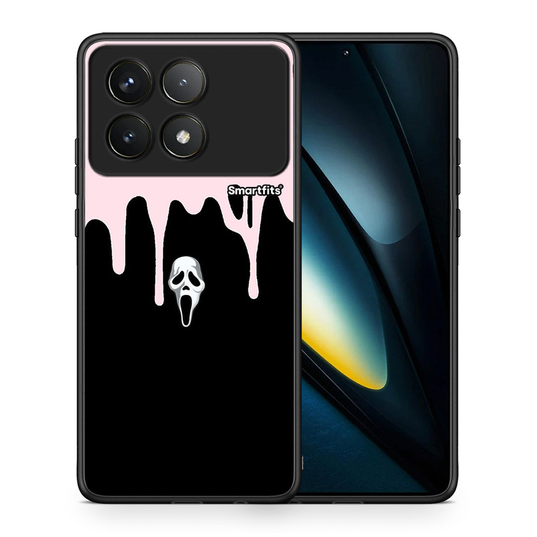 Melting Halloween Mask - Xiaomi Poco F6 Pro 5G θήκη