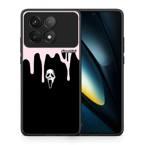 Melting Halloween Mask - Xiaomi Poco F6 Pro 5G θήκη