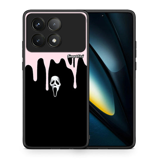 Melting Halloween Mask - Xiaomi Poco F6 Pro 5G θήκη