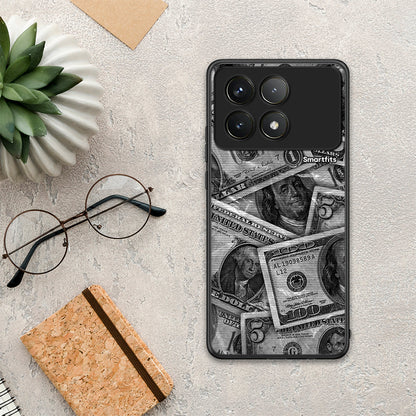 Money Dollars - Xiaomi Poco F6 Pro 5G θήκη