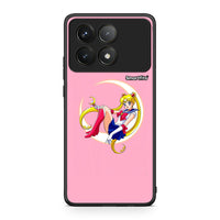 Thumbnail for Xiaomi Poco F6 Pro 5G Moon Girl θήκη από τη Smartfits με σχέδιο στο πίσω μέρος και μαύρο περίβλημα | Smartphone case with colorful back and black bezels by Smartfits