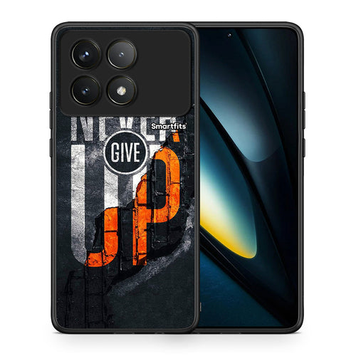 Never Give Up - Xiaomi Poco F6 Pro 5G θήκη