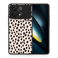 Thumbnail for Θήκη Xiaomi Poco F6 Pro 5G New Polka Dots από τη Smartfits με σχέδιο στο πίσω μέρος και μαύρο περίβλημα | Xiaomi Poco F6 Pro 5G New Polka Dots case with colorful back and black bezels