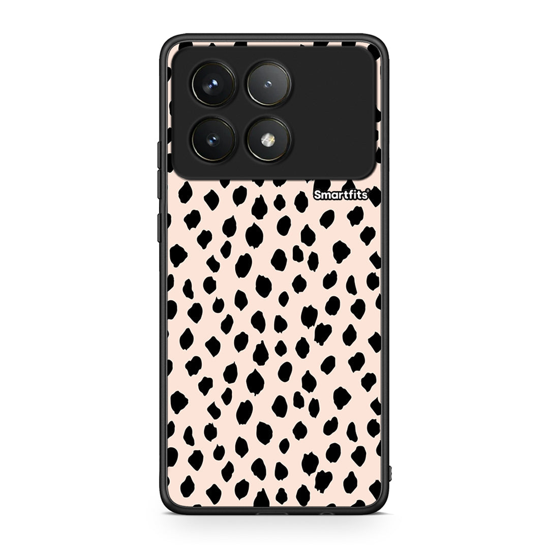 Xiaomi Poco F6 Pro 5G New Polka Dots θήκη από τη Smartfits με σχέδιο στο πίσω μέρος και μαύρο περίβλημα | Smartphone case with colorful back and black bezels by Smartfits